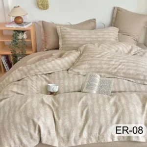 Lenjerie Luxury din Finet Fin Premium, 6 Piese, cu Elastic-D10605