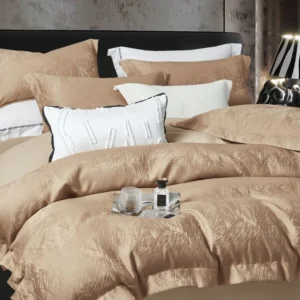 Lenjerie Luxury din Jacquard Premium De Lux, 4 Piese-R10402