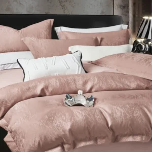 Lenjerie Luxury din Jacquard Premium De Lux, 4 Piese-R10404