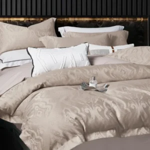 Lenjerie Luxury din Jacquard Premium De Lux, 4 Piese-R10408