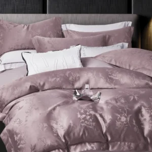 Lenjerie Luxury din Jacquard Premium De Lux, 4 Piese-R10393