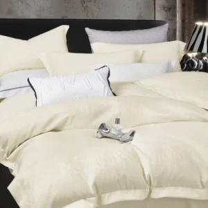 Lenjerie Luxury din Jacquard Premium De Lux, 4 Piese-R10394