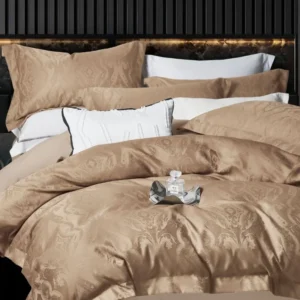 Lenjerie Luxury din Jacquard Premium De Lux, 4 Piese-R10407