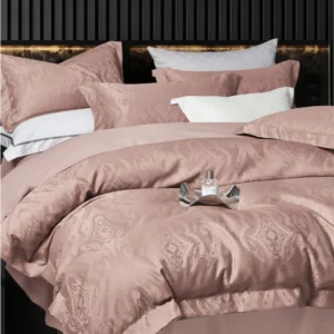 Lenjerie Luxury din Jacquard Premium De Lux, 4 Piese-R10397