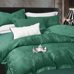 Lenjerie Luxury din Jacquard Premium De Lux, 4 Piese-R10399