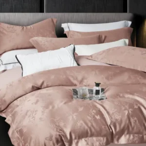 Lenjerie Luxury din Jacquard Premium De Lux, 4 Piese-R10389