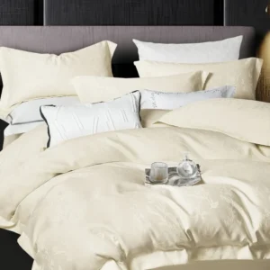 Lenjerie Luxury din Jacquard Premium De Lux, 4 Piese-R10410