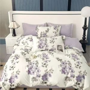 Lenjerie Pat Dublu din Finet, 6 Piese-D4896