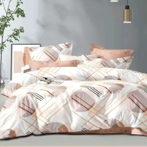 Lenjerie Pat Dublu din Finet, 6 Piese-D9890