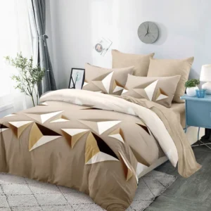 Lenjerie Pat Dublu din Finet Superior, 6 Piese, cu Elastic-P10601
