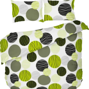 Lenjerie de pat FRESH fara cearsaf de pat 100% bumbac ranforce 3 piese