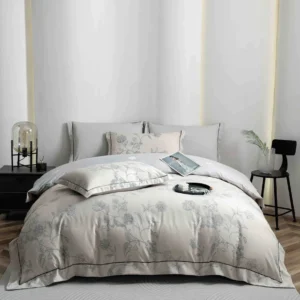 Lenjerie Premium Luxury din Finet, 6 Piese, cu Elastic, Flori-C10770