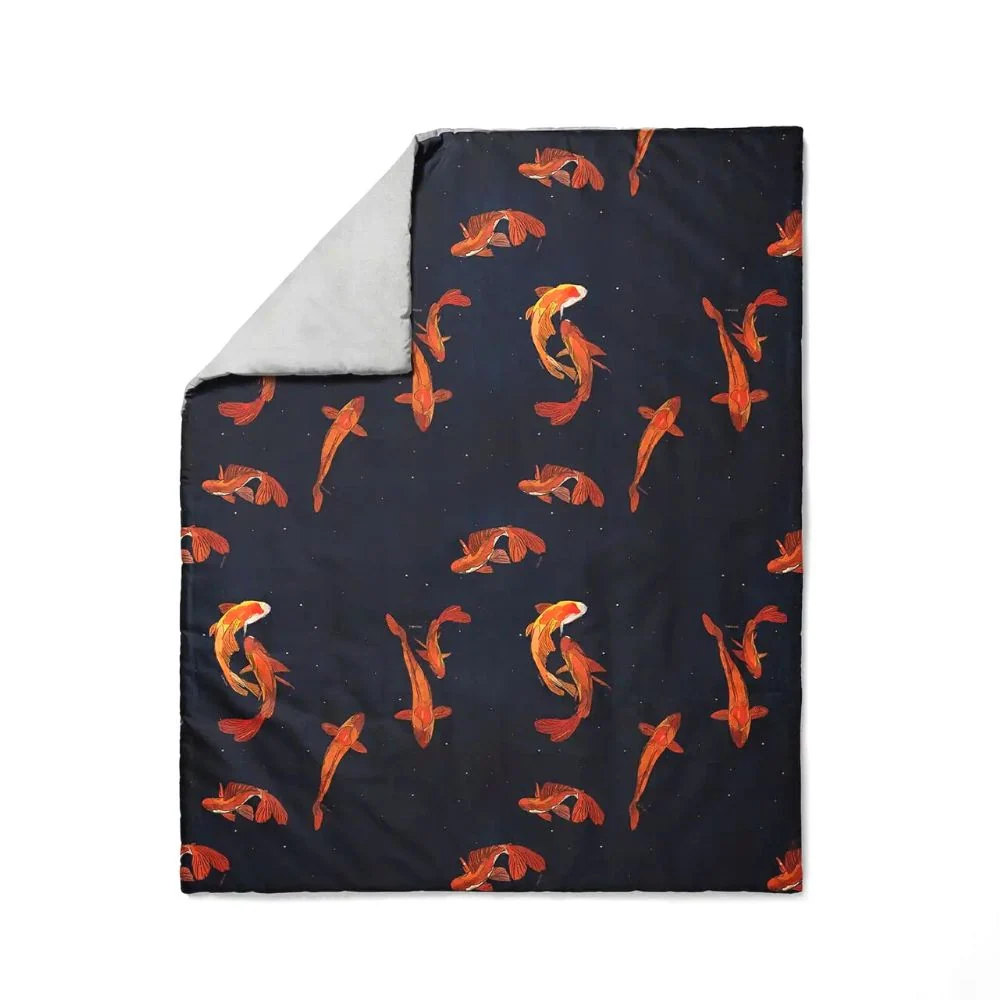 Lullalove Quilt pentru copii și vârstnici Karpie Koi
