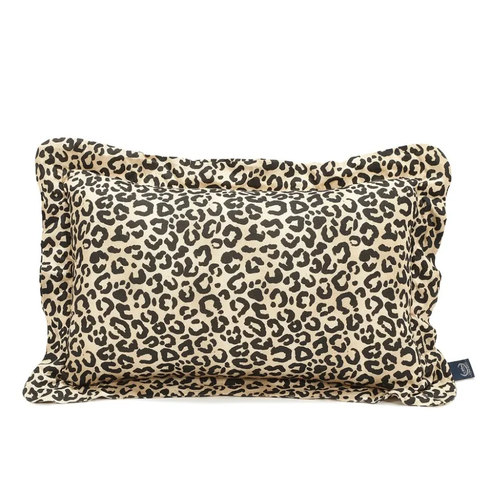 La Millou Bumbac pernă pentru copii XL Leopard Cream