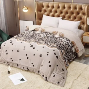 Patura Cocolino cu Blanita, 200x230cm, Animal Print-C5817