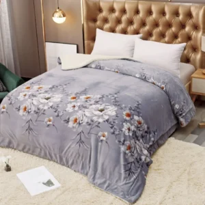 Patura Cocolino cu Blanita, 200x230cm, Flori-C5815