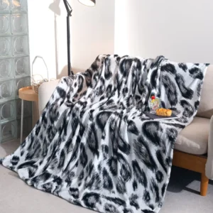 Patura Cocolino Subtire, 200x230cm, Animal Print-A9454