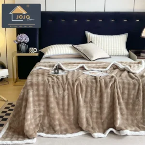 Patura Pufoasa Cocolino Premium, 200x230cm, Maro-C7139