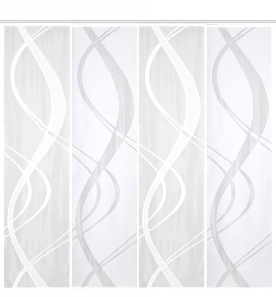 Perdea glisantă Tibaso HOME LIVING IDEAS (4 buc.)