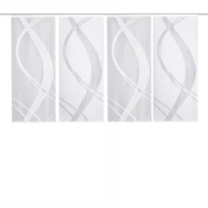 Perdea glisantă Tibaso HOME LIVING IDEAS (4 buc.)