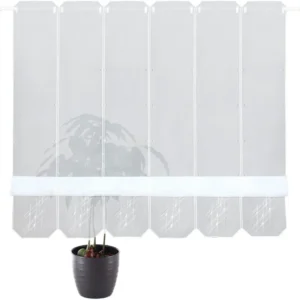 Perdea Leo semitransparenta 90x95 cm