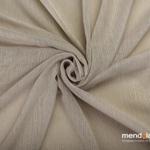 Perdea SENSO L9758, taupe, simplă, cu țesătură natur