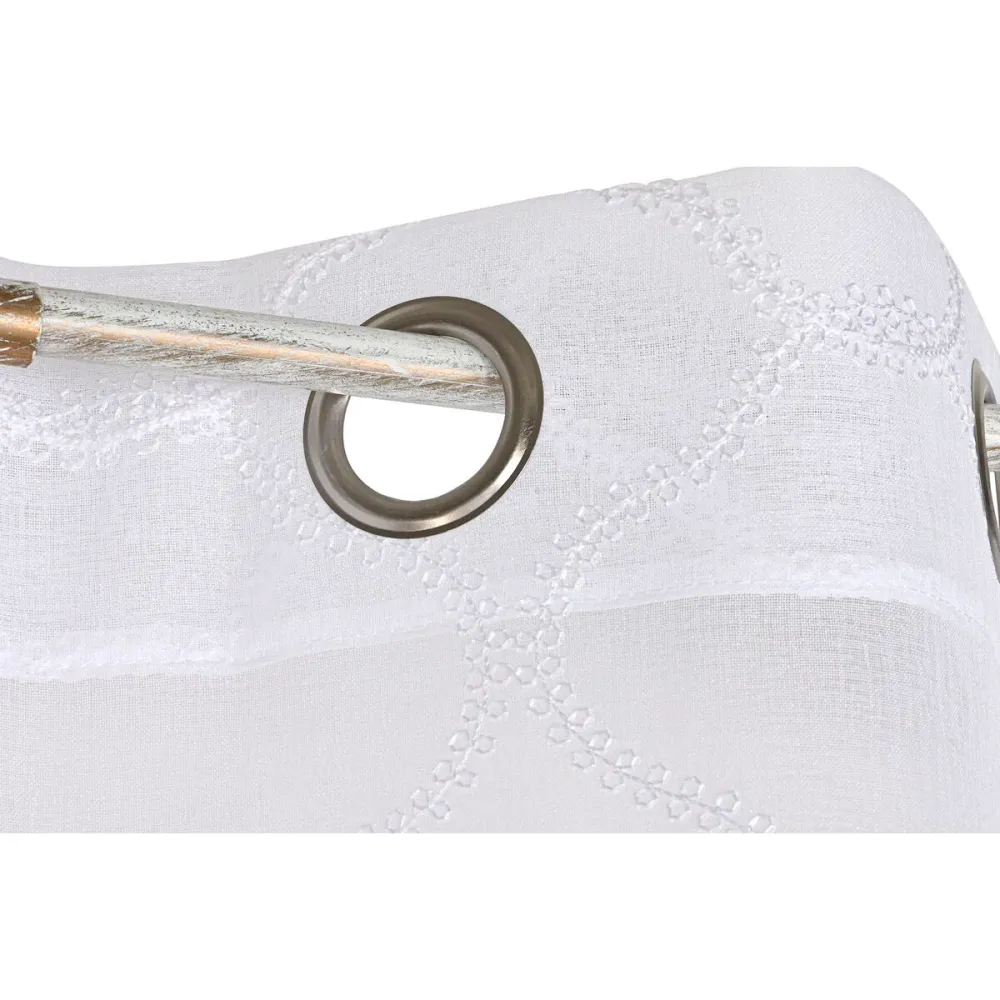Perdele Home ESPRIT Alb 140 x 260 x 260 cm