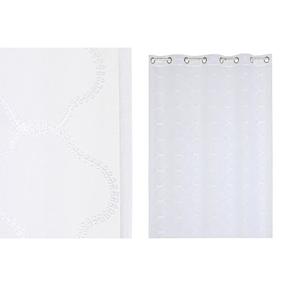 Perdele Home ESPRIT Alb 140 x 260 x 260 cm