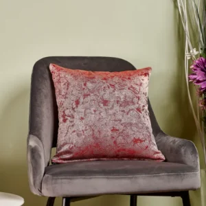 Față pernă Essenza – Husă pernă decorativă 40×40, tafta texturată, bordeaux cu patina sidefată ivoire