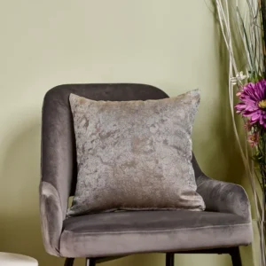 Față pernă Essenza 05 – Husă pernă decorativă 40×40, tafta texturată, bej, auriu, bleu sidefat