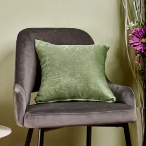 Față pernă Soft – Husă pernă decorativă 40×40, tafta texturată, verde