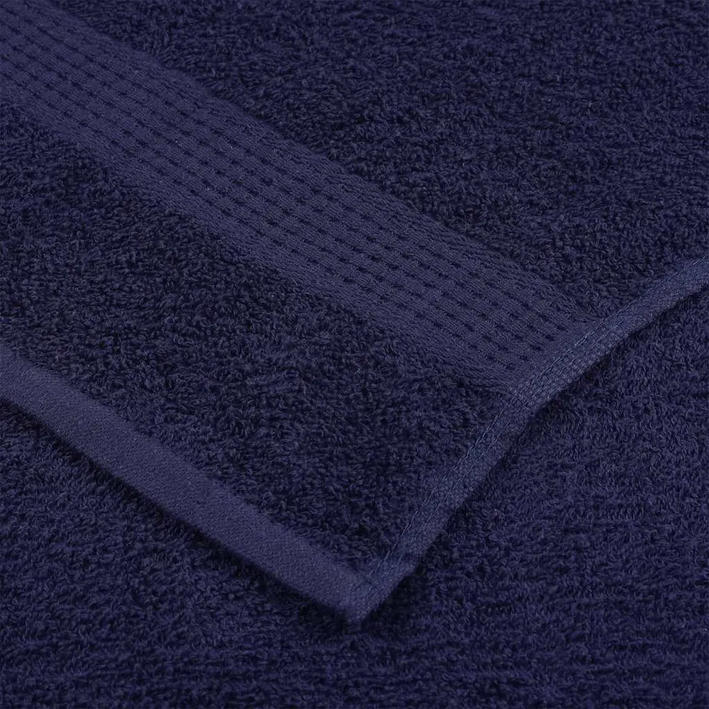 Prosoape de baie 10 buc Bleumarin 360 g/m² 100% bumbac