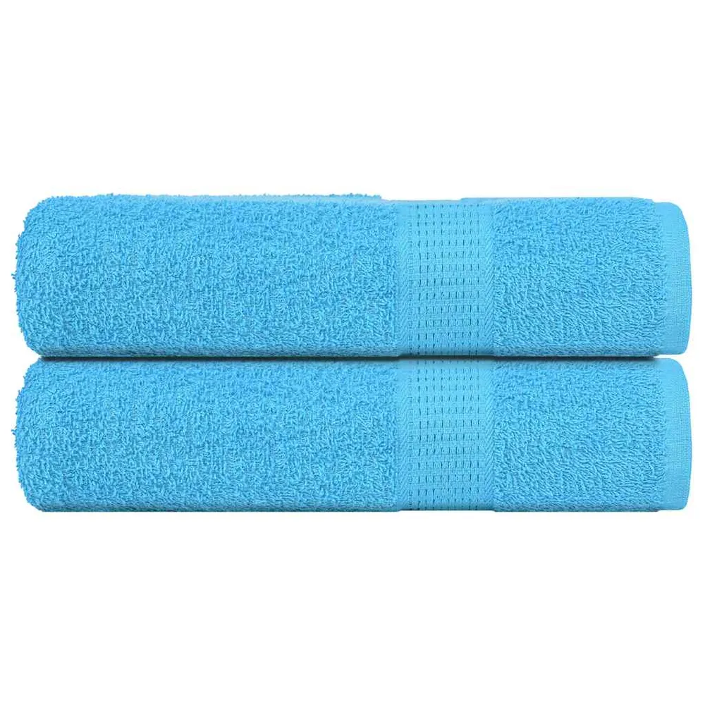 Prosoape de baie 2 buc Turcoaz 100x150 cm 360 g/m² 100% bumbac
