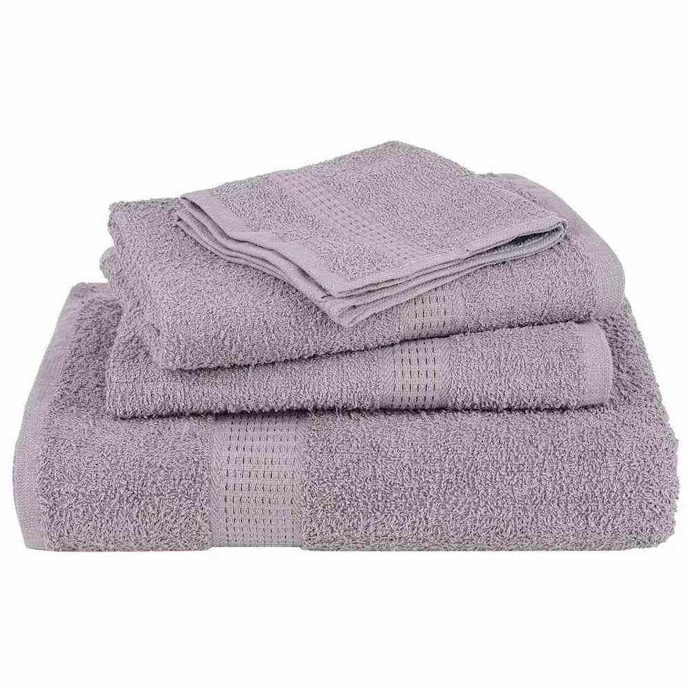 Prosoape de mână 4 buc Gri 50x100 cm 360 g/m² 100% bumbac