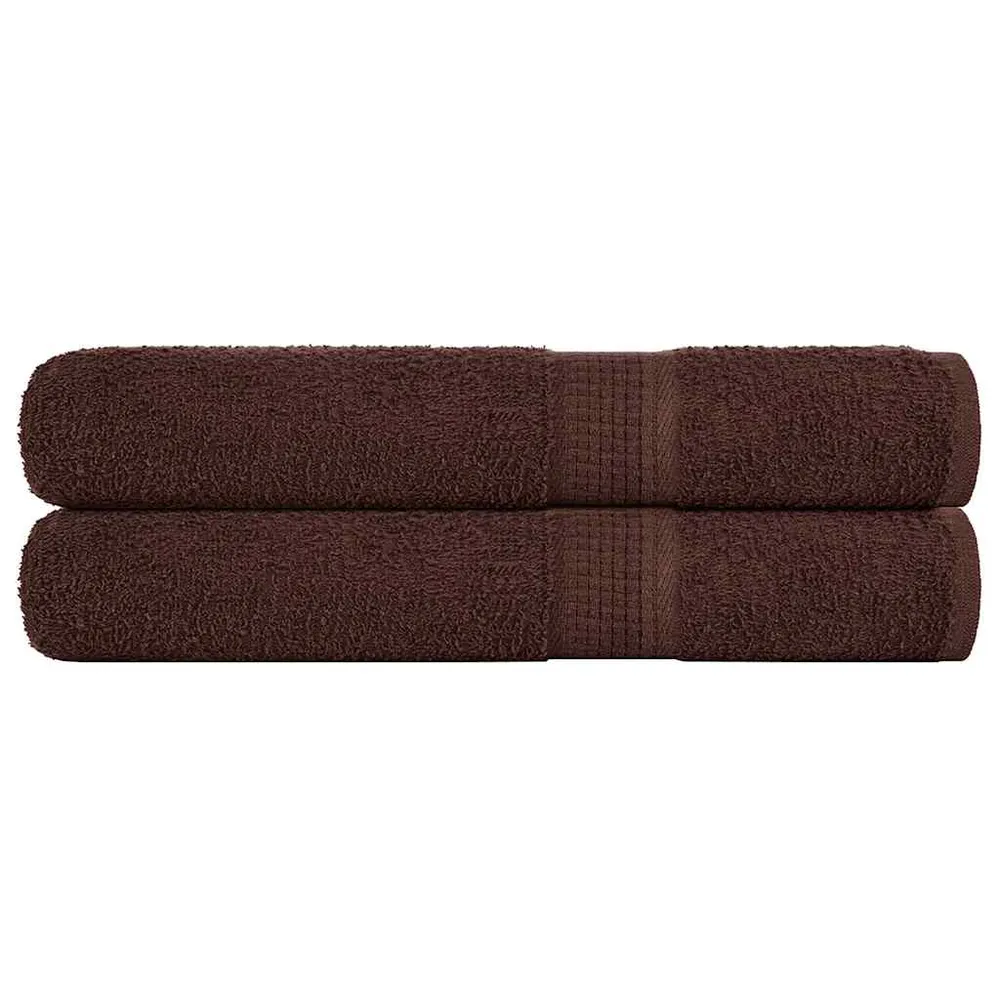 Prosoape 2 buc Maro 100x200 cm 360 g/m² 100% bumbac