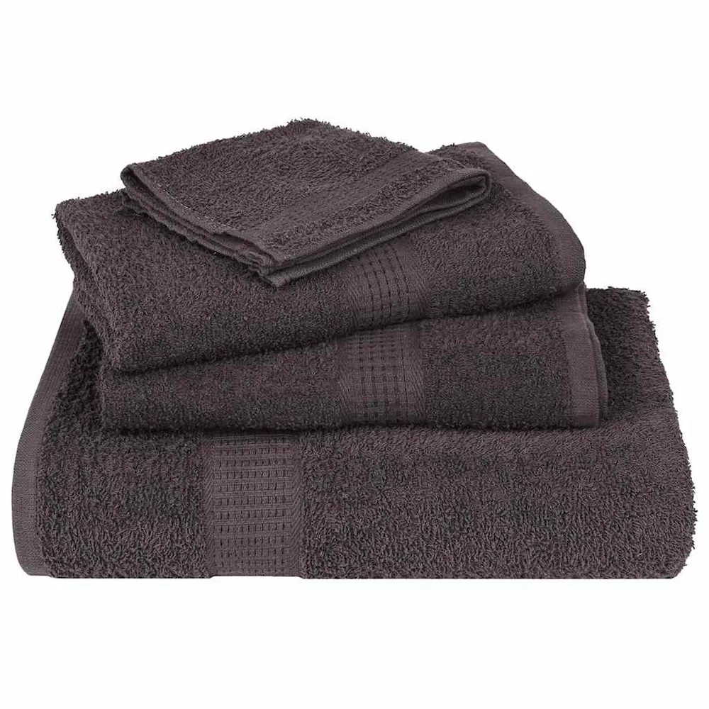 Prosoape pentru saună 25 buc Antracit 360 g/m² 100% bumbac