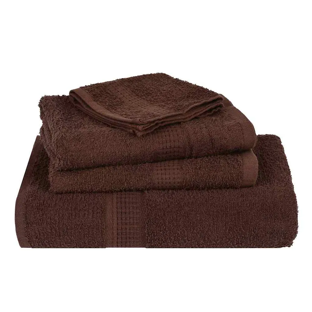 Prosoape pentru saună 2 buc Maro 80x200 cm 360 g/m² 100% bumbac