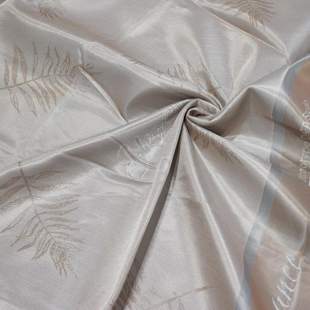 Set lenjerie pat dublu, latime 180cm, Naimeed D4913, model Elegance, Maro