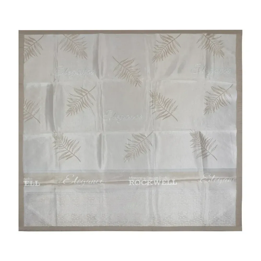 Set lenjerie pat dublu, latime 180cm, Naimeed D4913, model Elegance, Maro