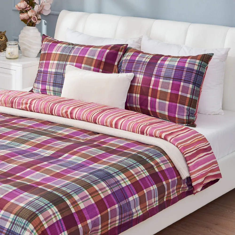 TARTAN Set șternut 4 piese, 200x220cm