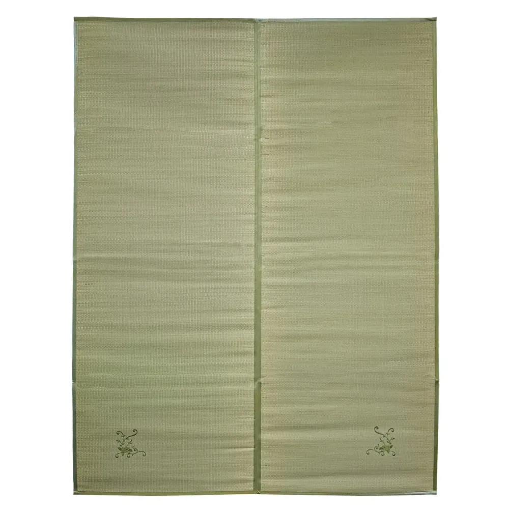 Topper saltea, din bambus, pliabil, Naimeed D4937, Verde