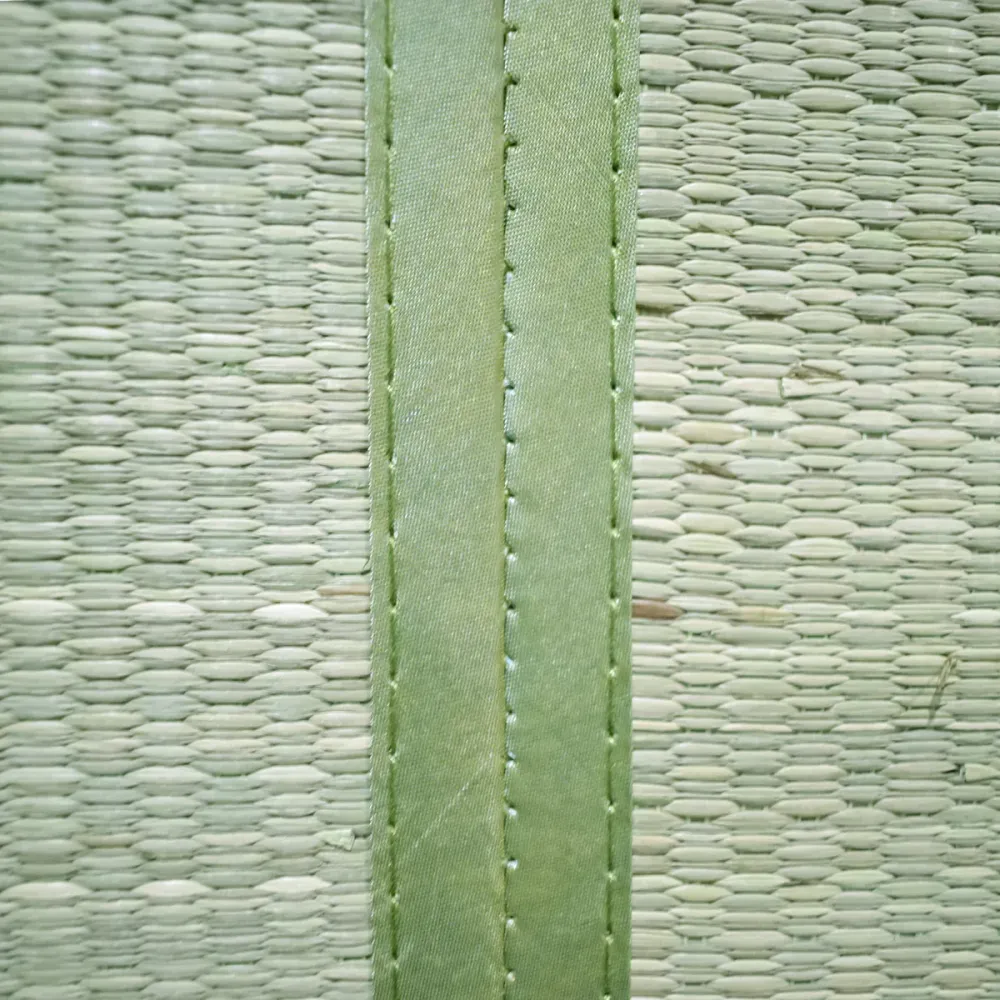 Topper saltea, din bambus, pliabil, Naimeed D4937, Verde