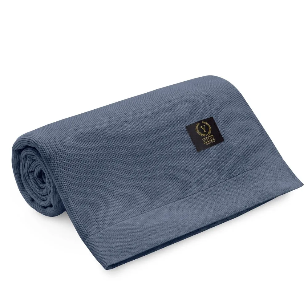 YOSOY Bamboo pătură pentru copii PORTO Denim
