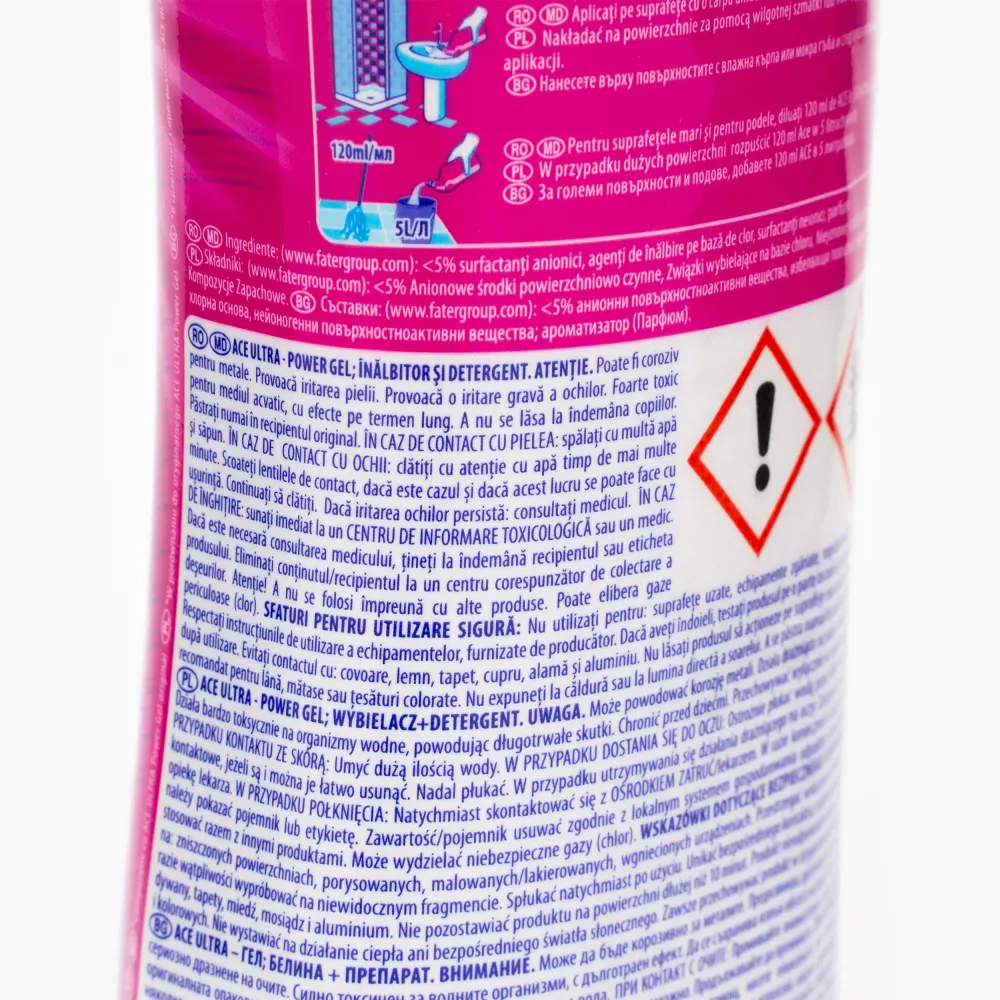 ACE POWER GEL 750ML