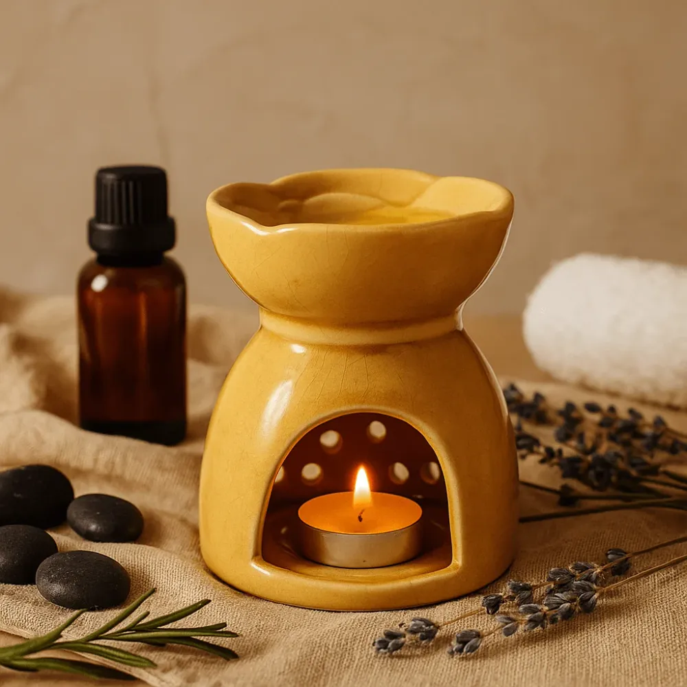 Arborele vieții pentru arzător de ulei ceramic miere