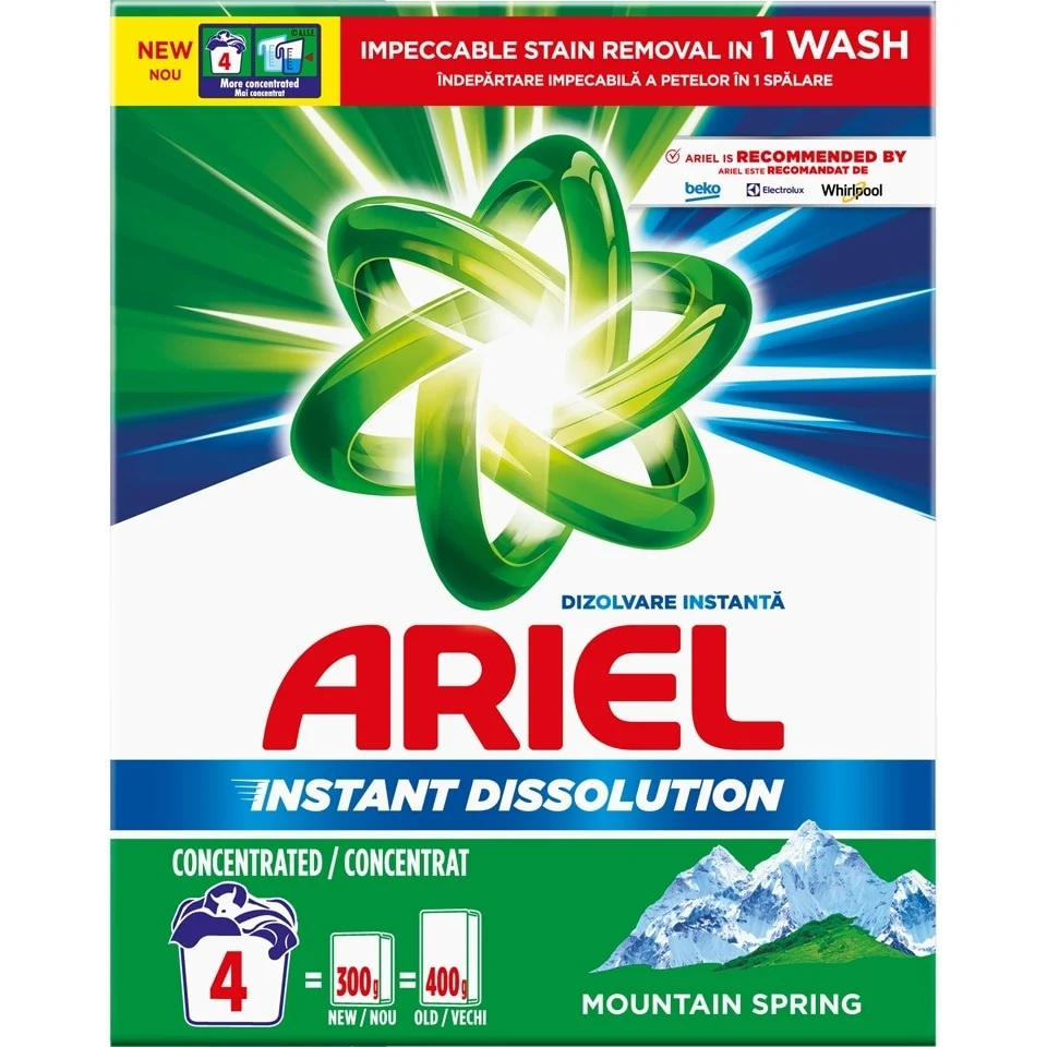 ARIEL DETERGENT AUTOMAT MOUNTAIN SPRING 300G