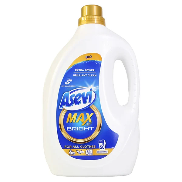 Asevi Detergent lichid Max Bright 2500 ml (50 spălări)