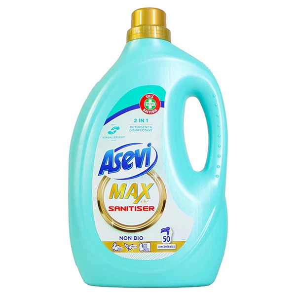 Asevi Detergent lichid Max Sanitiser 2500 ml (50 spălări)