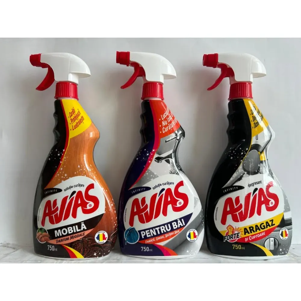 Avias solutie curatare aragaz si cuptoare 750ml