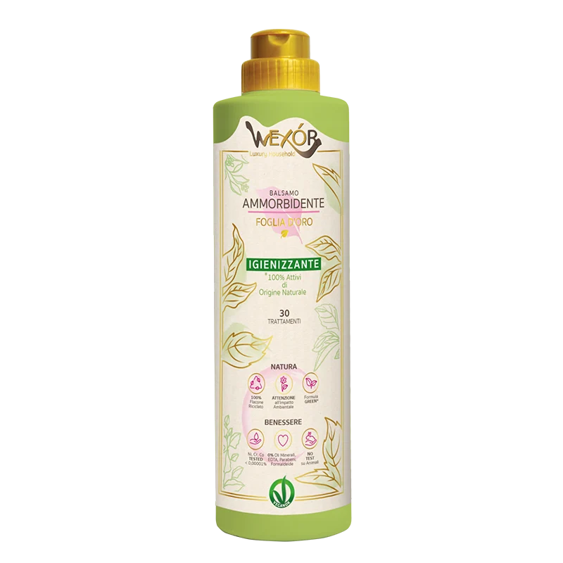 Balsam de rufe igienizant si parfumat Foglia D'Oro Veganok,750ml